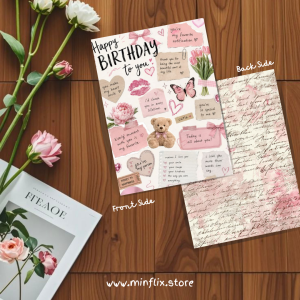 Pookie Birthday Card