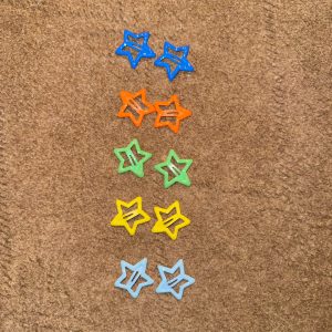 Star Pins (Pair)
