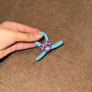Blue Kuromi Claw Clip