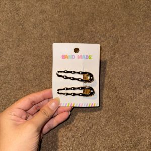 Black Pins Card